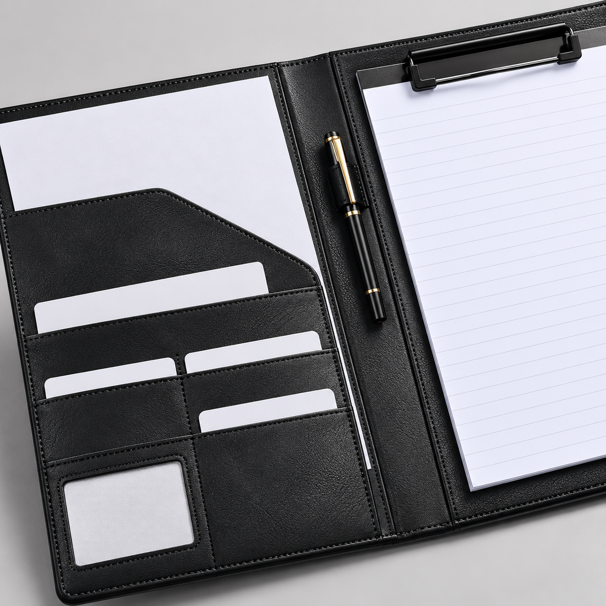 💼 Business Portfolio | PU Leather Office | Executives Organized Professional