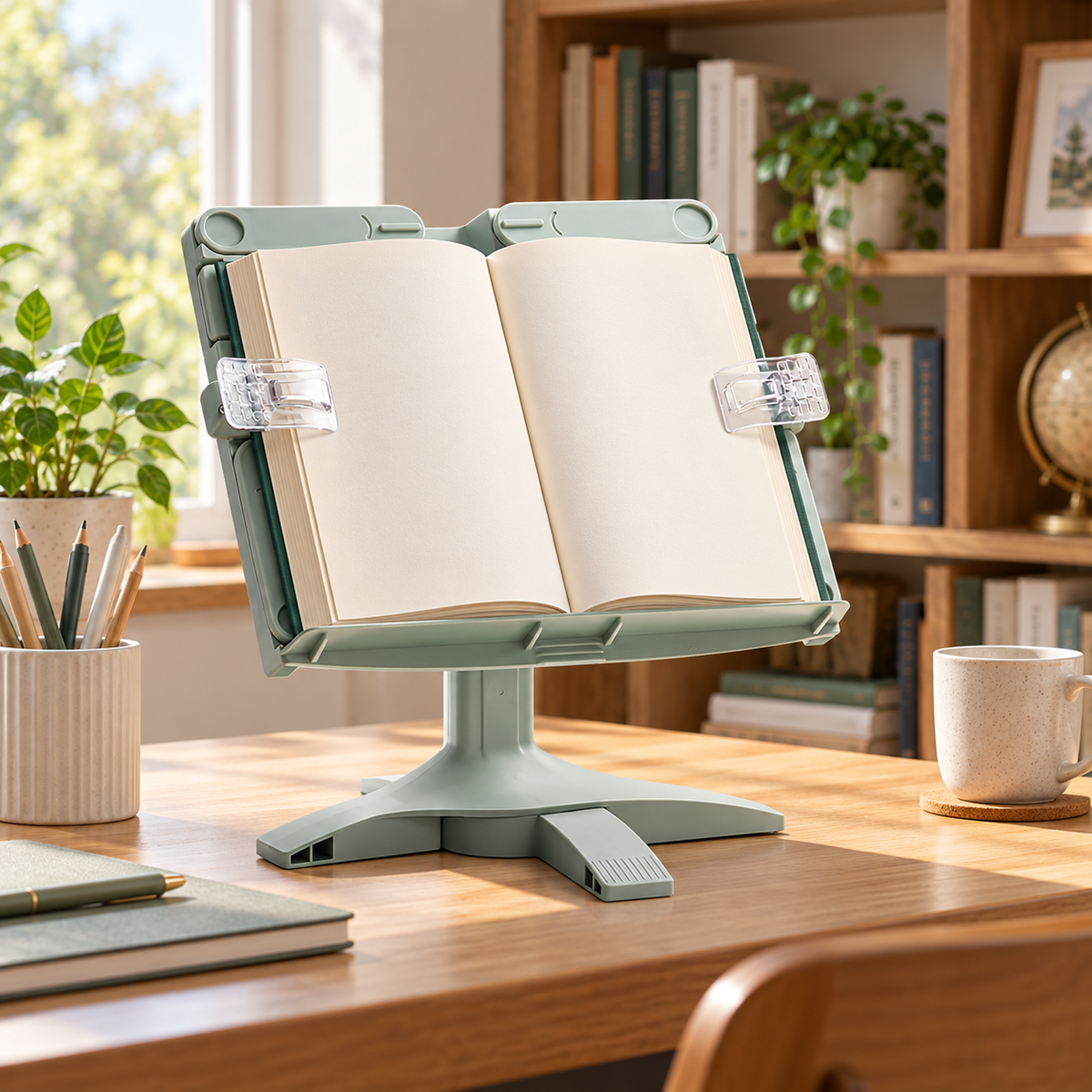 📚 Reading Stand | Plastic Study Desk | Kids Adjustable Support