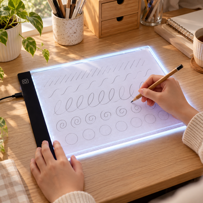 🎨 LED Light Pad | Acrylic Desk | Artists Bright Tracing