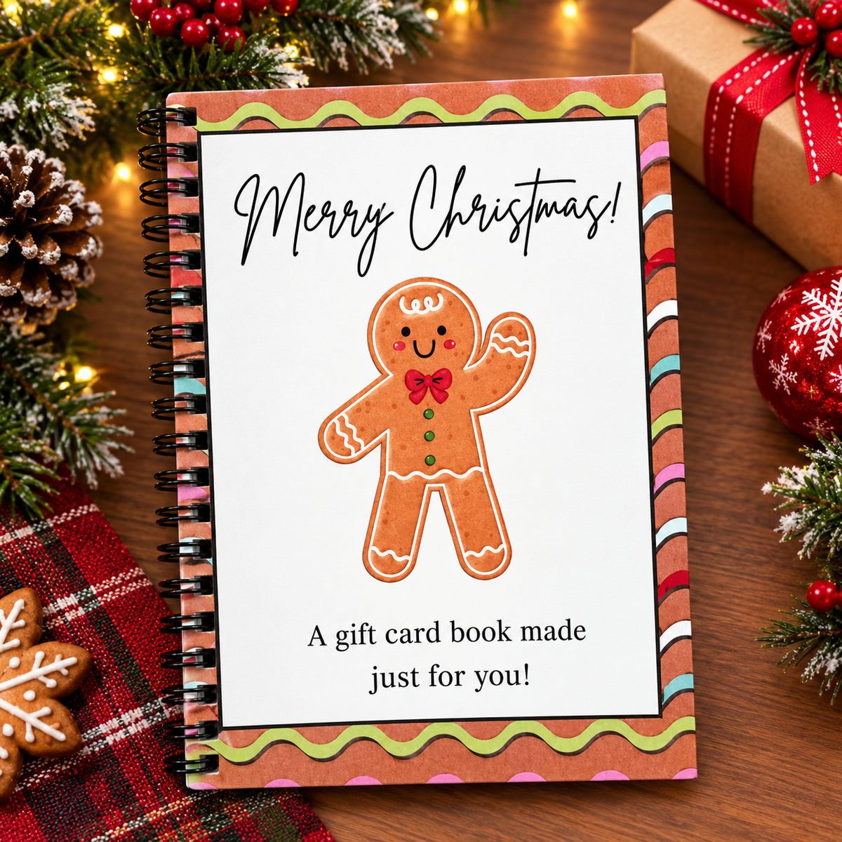 🎄Christmas Gift Card Book