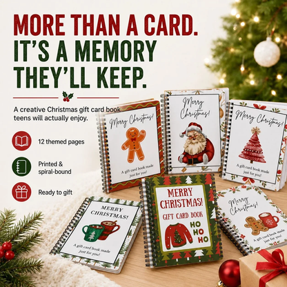 🎄Christmas Gift Card Book