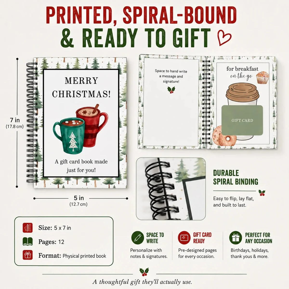 🎄Christmas Gift Card Book