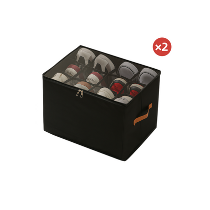⏰🔥 LIMITED TIME 49% OFF! 👟 Foldable Fabric Shoe Organizer – Dustproof & Breathable