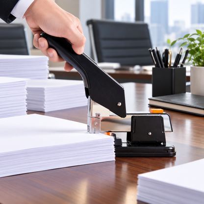 📎 Heavy-Duty Stapler | Steel Office Binding | Professionals Effortless Power