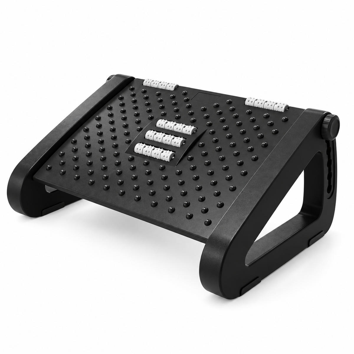 🦶 Adjustable Footrest | Plastic Office Desk | Students Massage Support