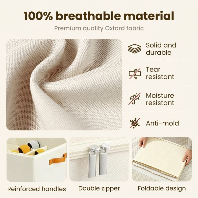 ⏰🔥 LIMITED TIME 49% OFF! 👟 Foldable Fabric Shoe Organizer – Dustproof & Breathable