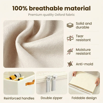 ⏰🔥 LIMITED TIME 49% OFF! 👟 Foldable Fabric Shoe Organizer – Dustproof & Breathable