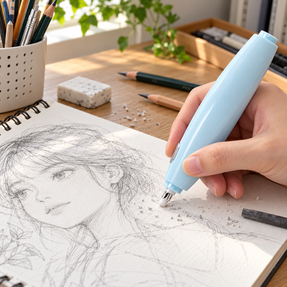 🖍️ Electric Eraser | Plastic Art Studio | Artists Precision Highlighting