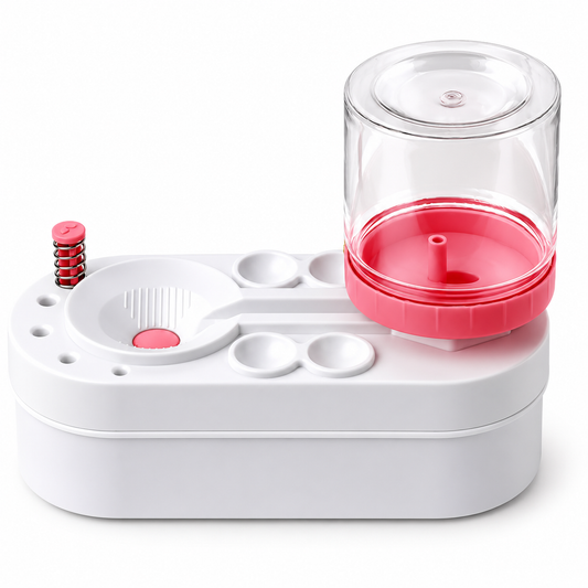 🫧 Automatic Brush Washer | Plastic Studio | Artists Fresh-Water Cycling