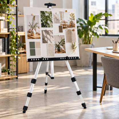 🖼️ Artist Easel | Aluminum Display Stand | Creators Foldable Portable