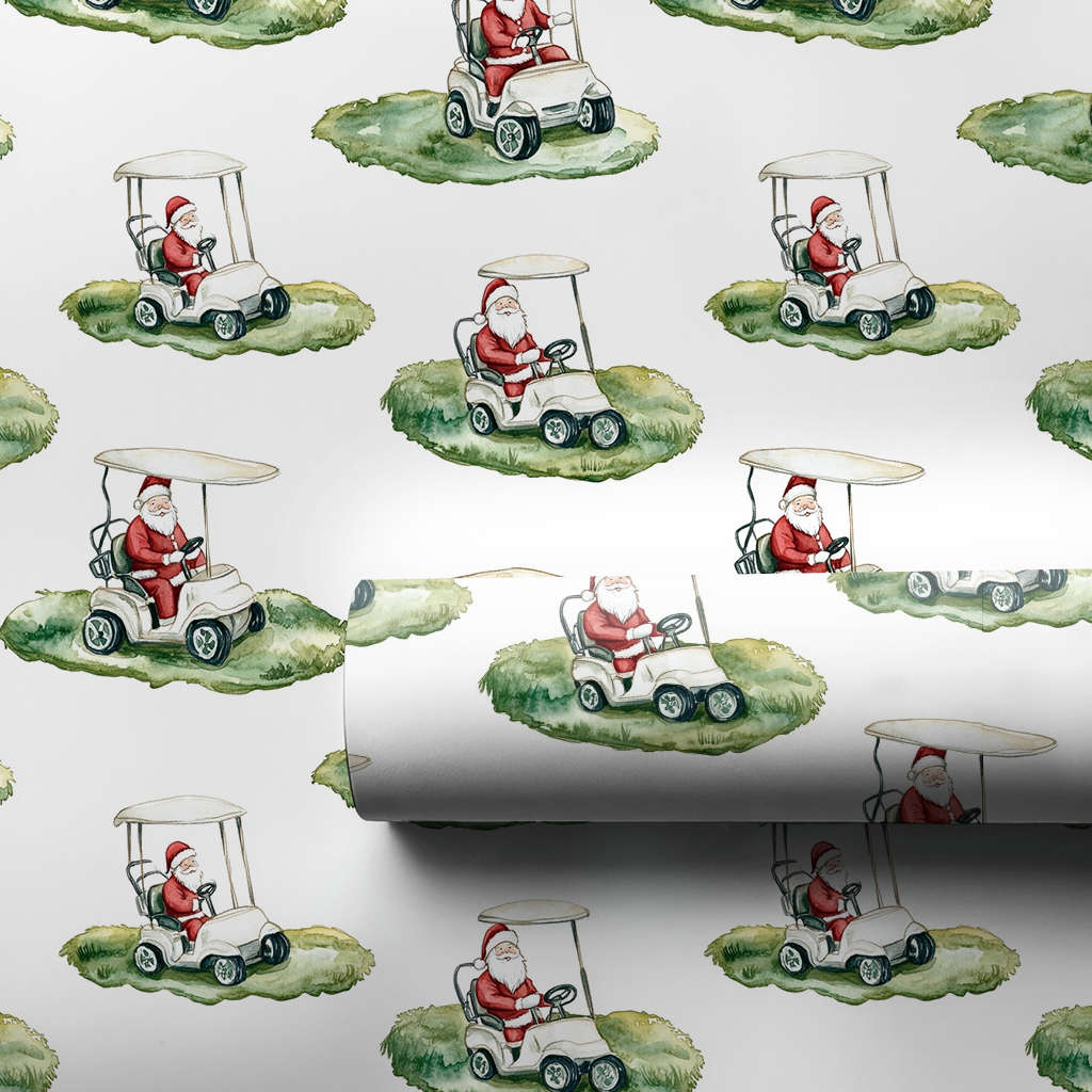 Claus on the Course