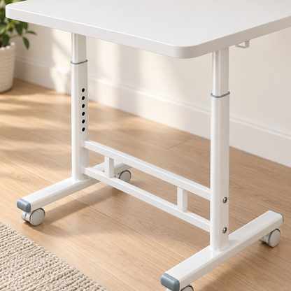 🛏️ Adjustable Bedside Table | Steel Bedroom | Families Mobile Height