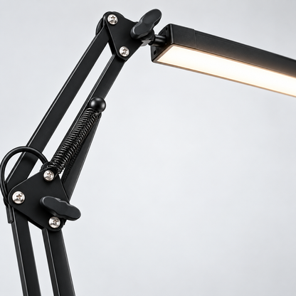 🔆 LED Desk Lamp | Metal Study | Readers Adjustable Clamp