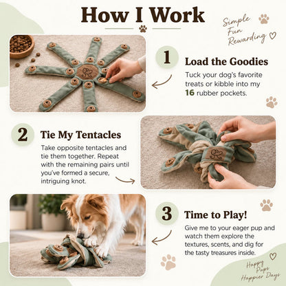 Dogtopus three-step use guide