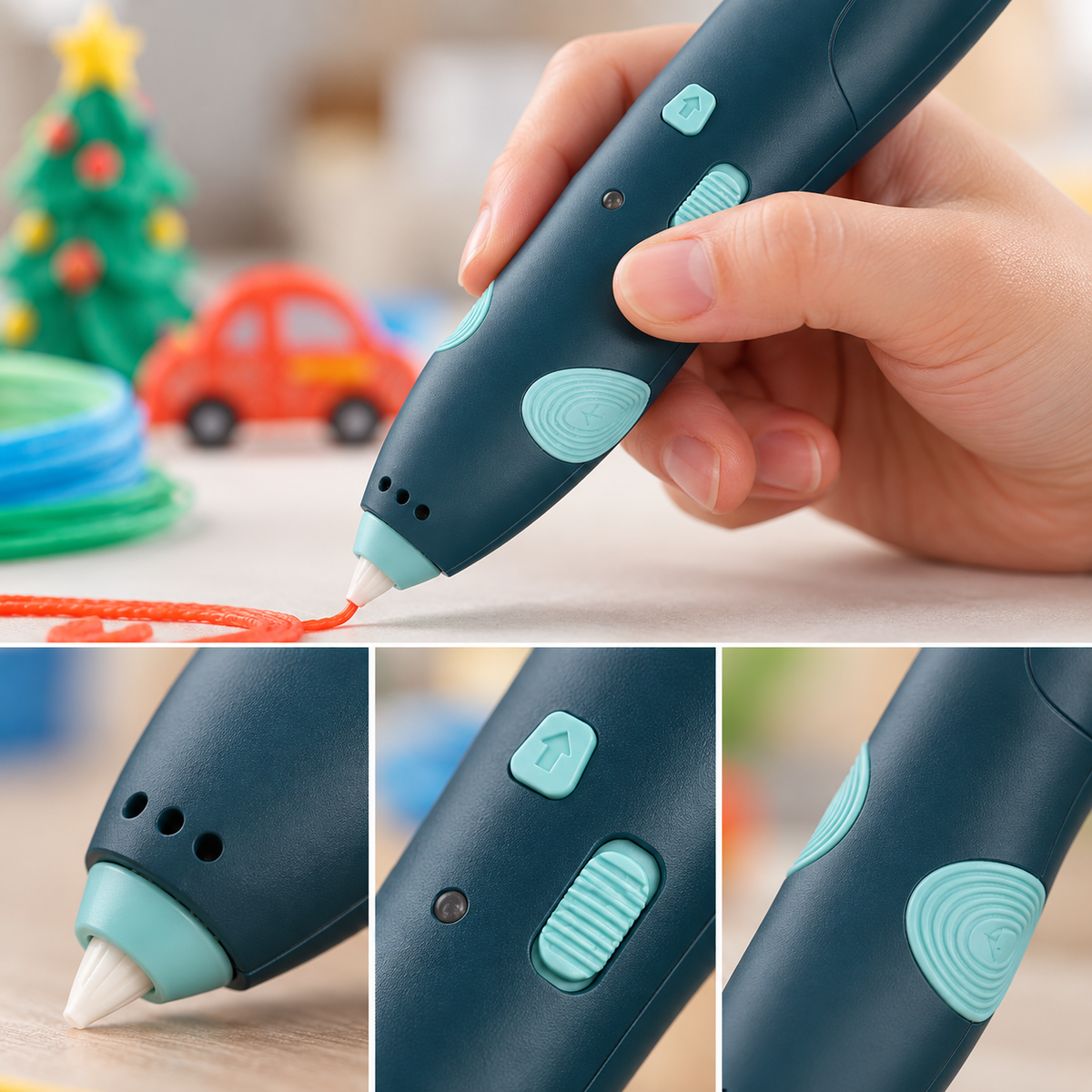 🪄 3D Pen | Plastic Art Desk | Kids Creative Sculpting