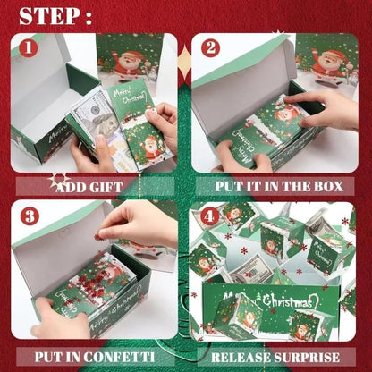Pop-Up Surprise Gift Box setup steps