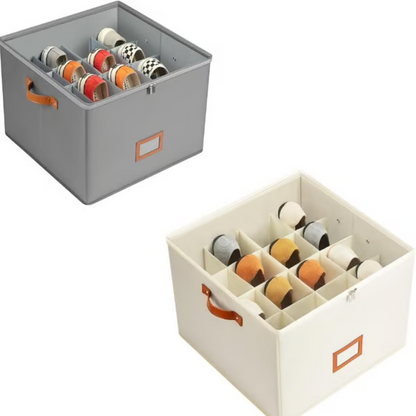 ⏰🔥 LIMITED TIME 49% OFF! 👟 Foldable Fabric Shoe Organizer – Dustproof & Breathable