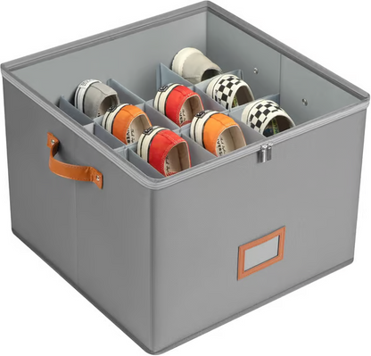 ⏰🔥 LIMITED TIME 49% OFF! 👟 Foldable Fabric Shoe Organizer – Dustproof & Breathable